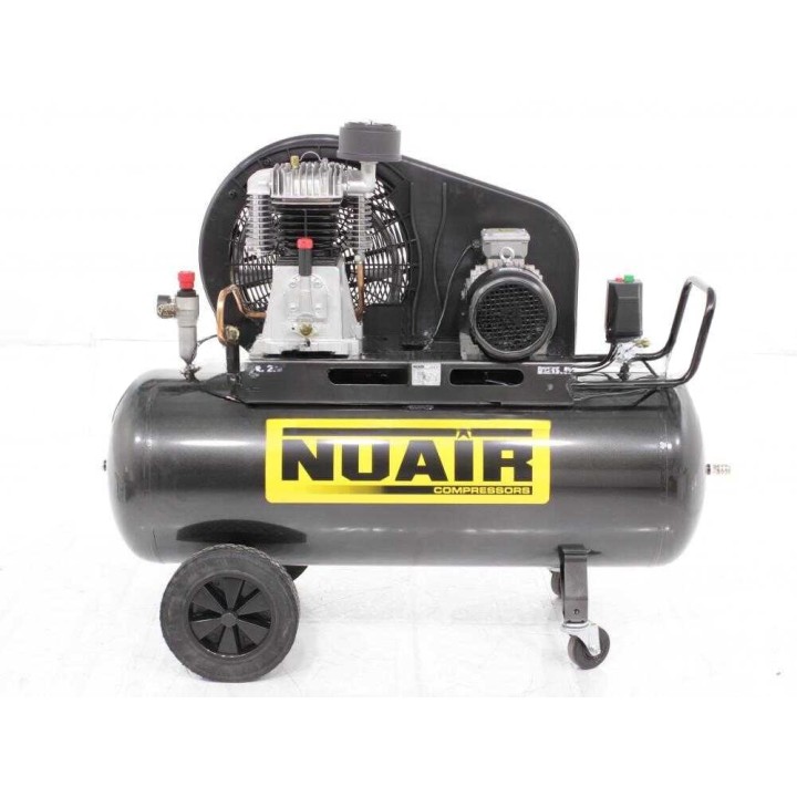 Nuair NB/5,5 T/200 hihnavetoinen kolmivaihekompressori 200 l, 5,5 HP