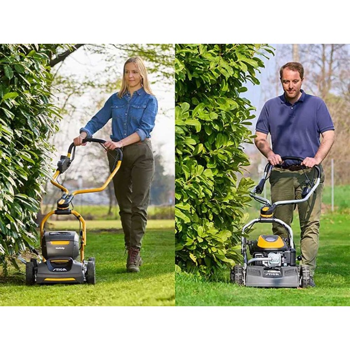 Stiga Combi 548 S vetävä bensiiniruohonleikkuri, 46 cm, 139 cm³, 3-in-1