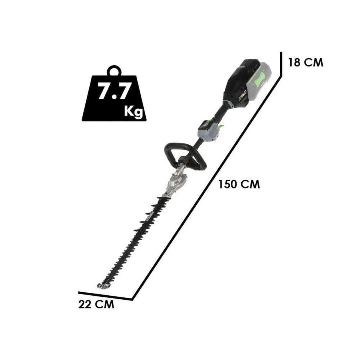 EGO HTX5300-P akkukäyttöinen pensasleikkuri, 56 V, 53 cm