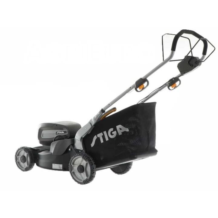 Stiga Twinclip 950e V Kit akkuruohonleikkuri, 48 cm, 2 × 48 V 7,5 Ah