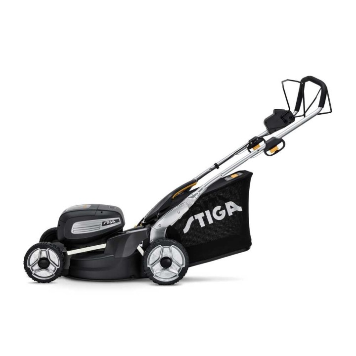 Stiga Twinclip 950e V Kit akkuruohonleikkuri, 48 cm, 2 × 48 V 7,5 Ah