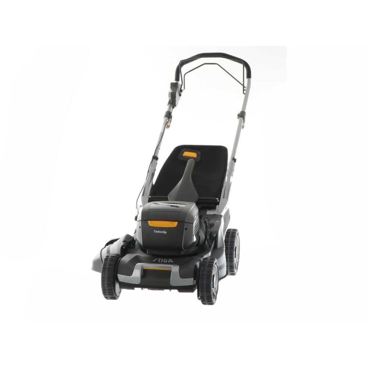 Stiga Twinclip 950e V Kit akkuruohonleikkuri, 48 cm, 2 × 48 V 7,5 Ah