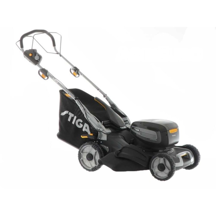 Stiga Twinclip 950e V Kit akkuruohonleikkuri, 48 cm, 2 × 48 V 7,5 Ah