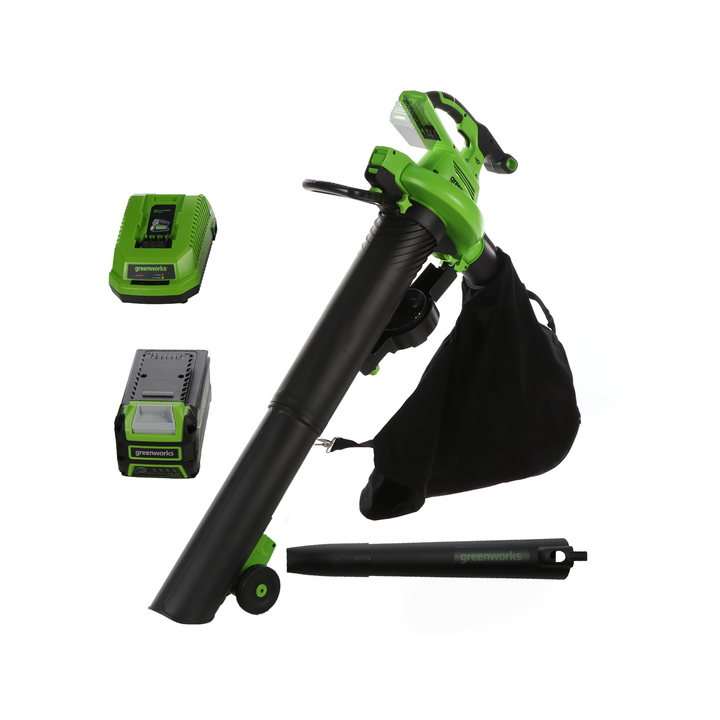 Greenworks GD40BVII akkupuhallin ja imuri 40 V 4 Ah