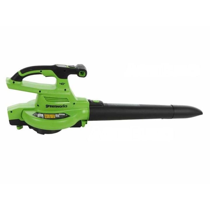 Greenworks GD40BVII akkupuhallin ja -imuri, 40 V, 4 Ah