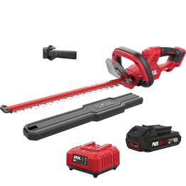 SKIL 0430 CA akkukäyttöinen pensasleikkuri 20 V 2 5 Ah 55 cm