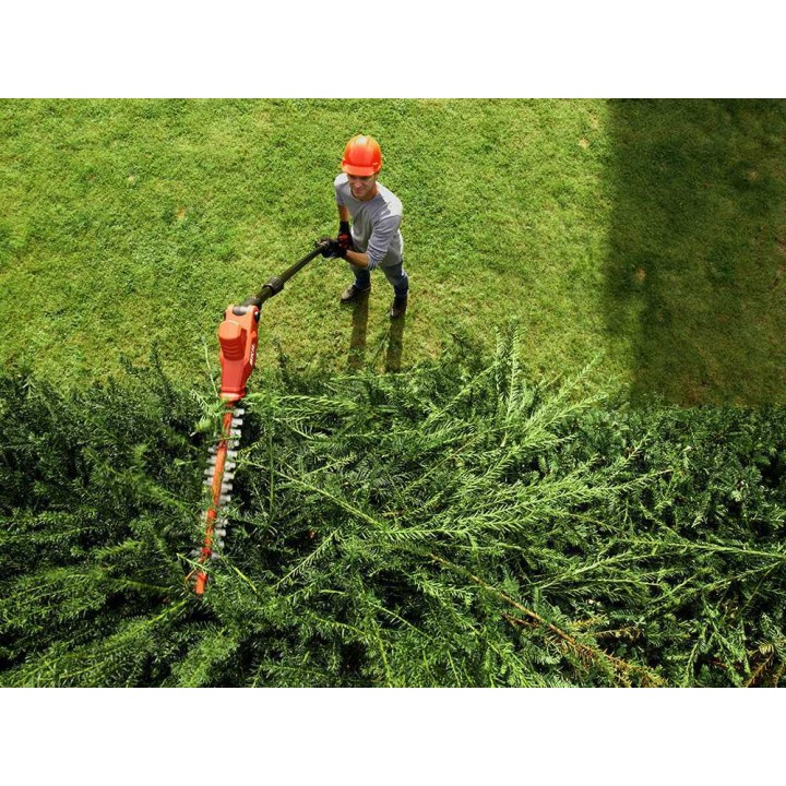 SKIL 0640 CA akkukäyttöinen pensasleikkuri jatkovarrella, 20 V, 45 cm, ilman akkua ja laturia