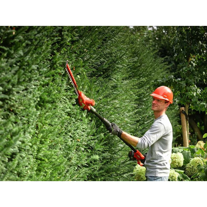 SKIL 0640 CA akkukäyttöinen pensasleikkuri jatkovarrella, 20 V, 45 cm, ilman akkua ja laturia