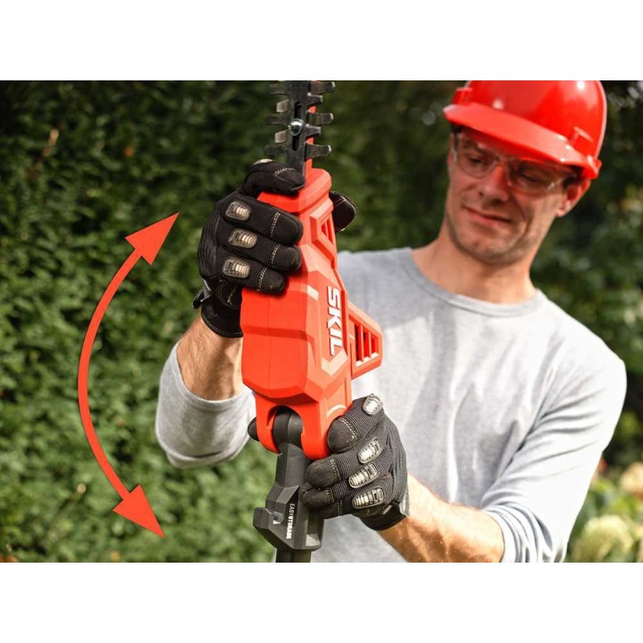 Skil 0640 CA teleskooppipensasleikkuri, 20 V, 45 cm, 3 m