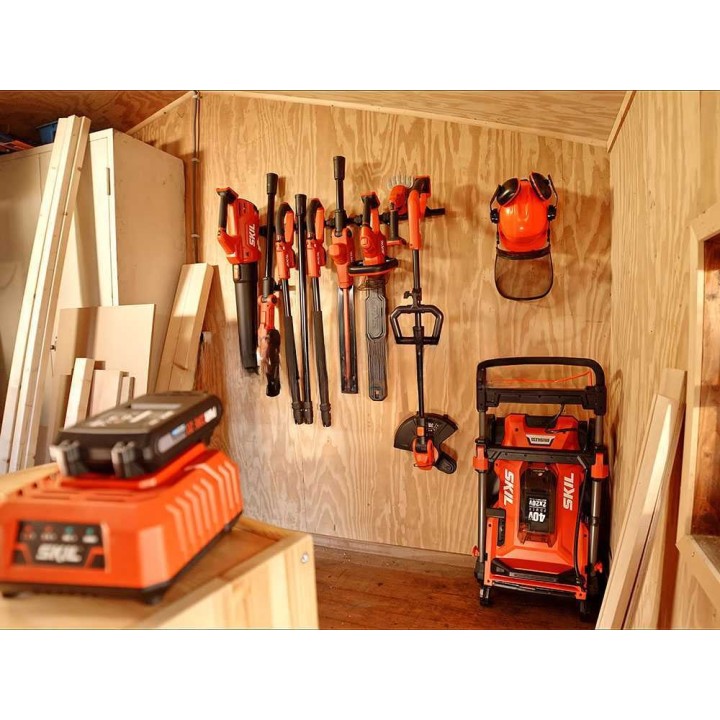 Skil 0640 CA teleskooppipensasleikkuri, 20 V, 45 cm, 3 m