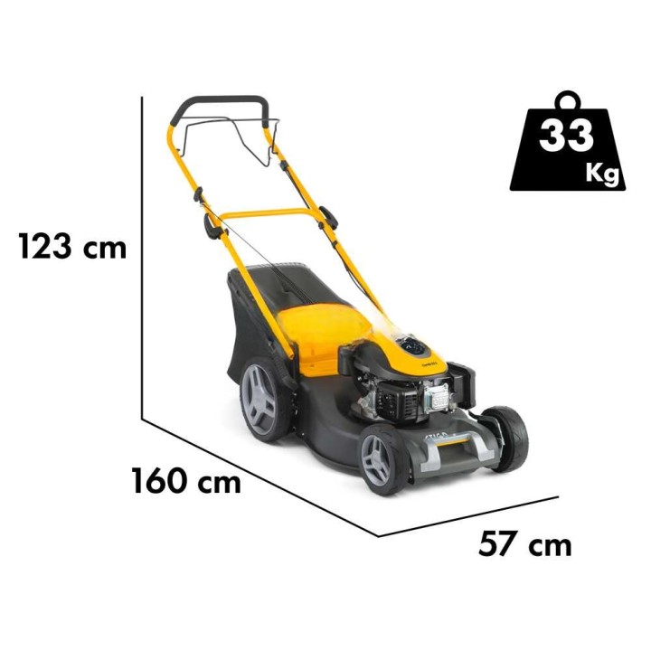 Stiga Combi 53 S bensiinikäyttöinen ruohonleikkuri, takaveto, 3-in-1, 51 cm