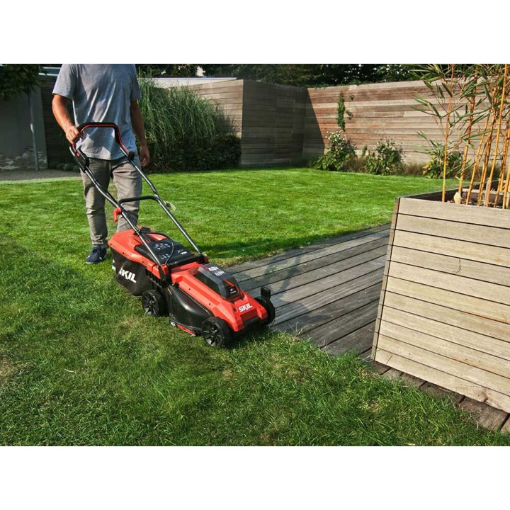 Skil 0130 BA akkuruohonleikkuri, 40 V, 34 cm