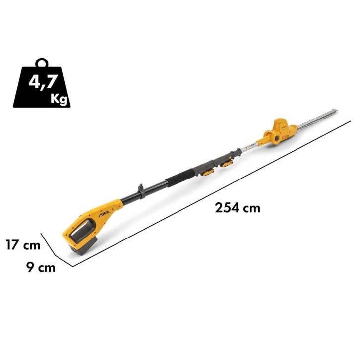 Stiga MT 100e Kit monitoimityökalu, oksasaha ja pensasleikkuri, 20 V, 4 Ah