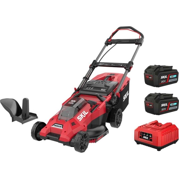 SKIL 0140 BA akkuruohonleikkuri, 43 cm, 2 × 20 V, 4 Ah