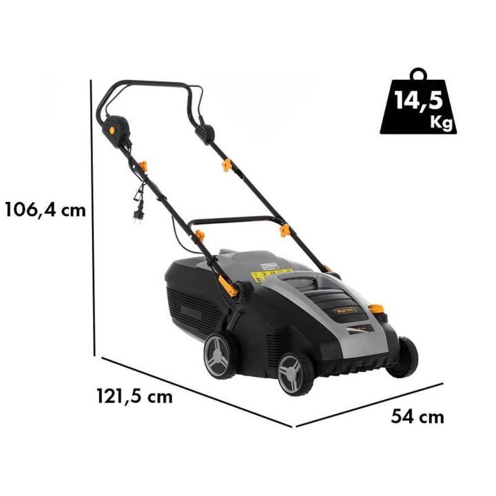 Alpina ASC 1.5 E sähköinen nurmikon ilmaaja, 1 500 W, 38 cm