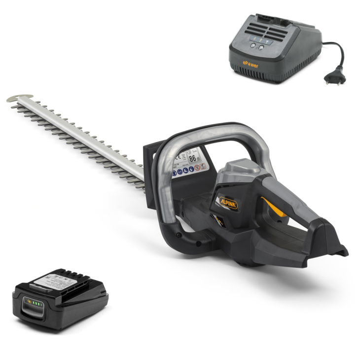 Alpina AH 20 Li Kit akkukäyttöinen pensasleikkuri 20 V 2 Ah 70 cm