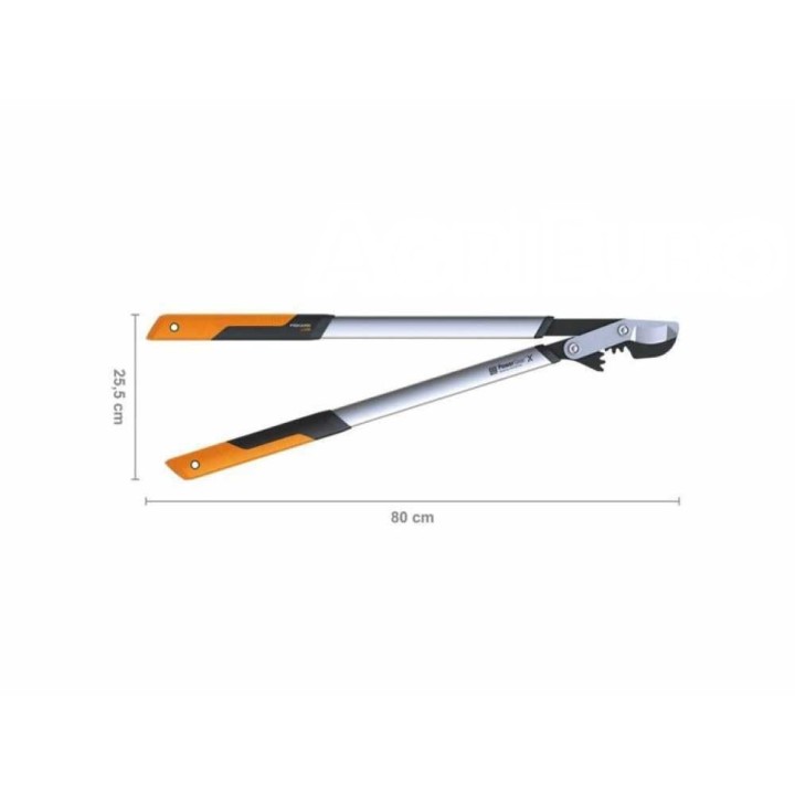 Fiskars PowerGearTX LX98 ohitusleikkaavat oksasakset, 50 mm, 80 cm