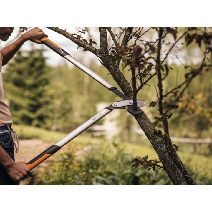 Fiskars PowerGearTX LX98 ohitusleikkaavat oksasakset, 50 mm, 80 cm