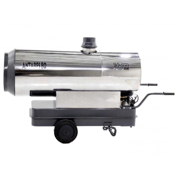ITM ANTARES 80 INOX dieselkäyttöinen epäsuora kuumailmageneraattori, 80,6 kW