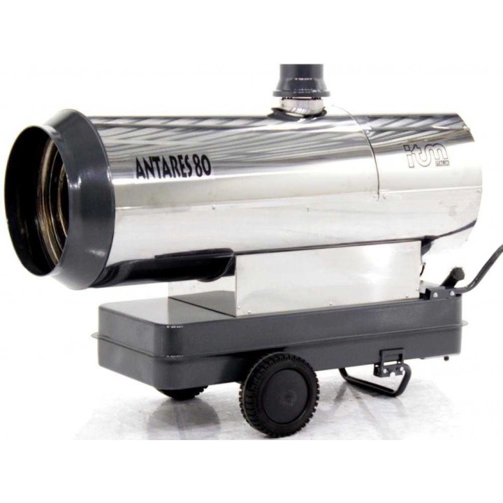 ITM ANTARES 80 INOX dieselkäyttöinen epäsuora kuumailmageneraattori, 80,6 kW