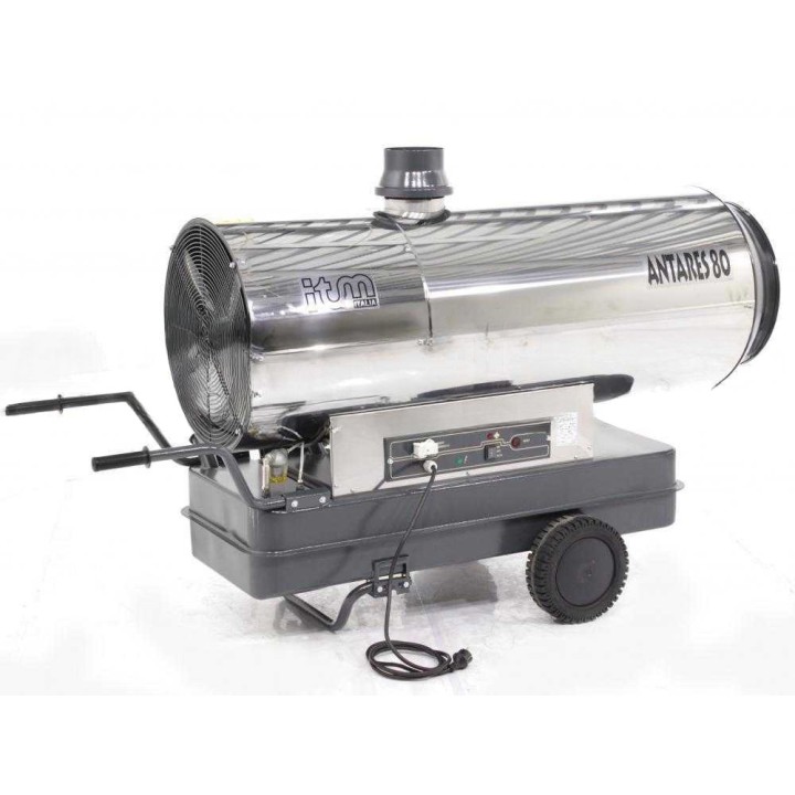 ITM ANTARES 80 INOX dieselkäyttöinen epäsuora kuumailmageneraattori, 80,6 kW