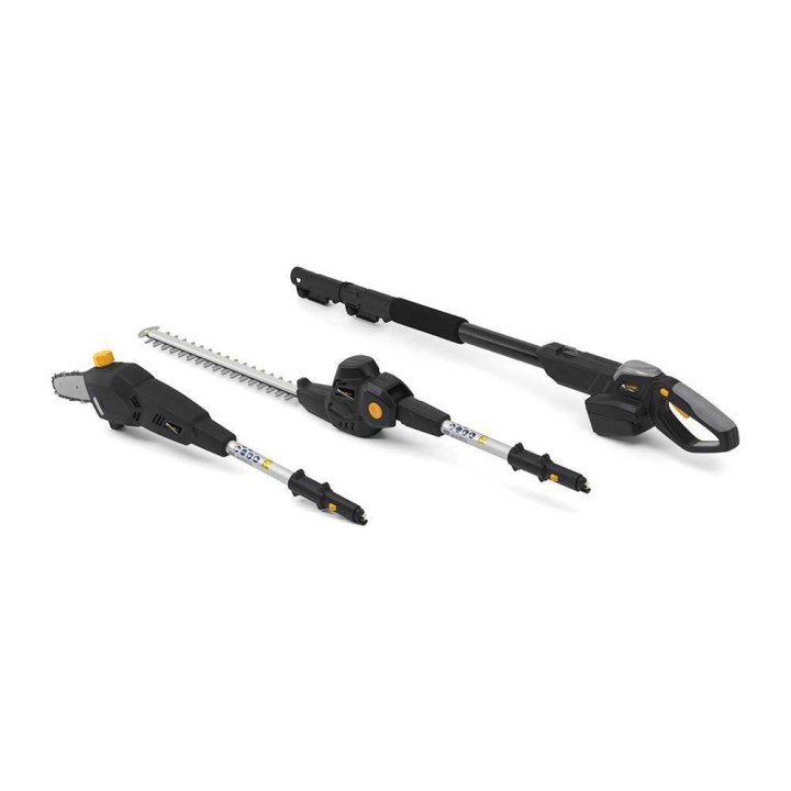 Alpina AM 20 Li Kit akkukäyttöinen teleskooppinen oksasaha ja pensasleikkuri, 20 V, 4 Ah