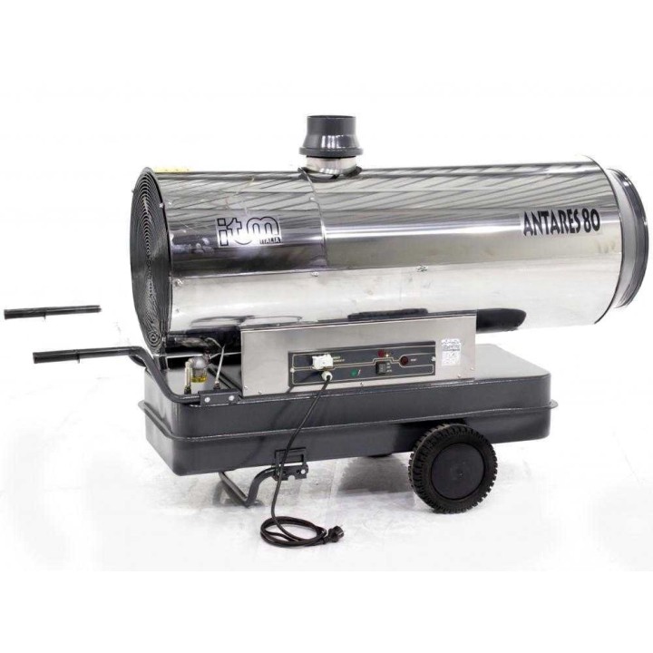 ITM ANTARES 80 INOX dieselkäyttöinen epäsuora kuumailmageneraattori, 80,6 kW