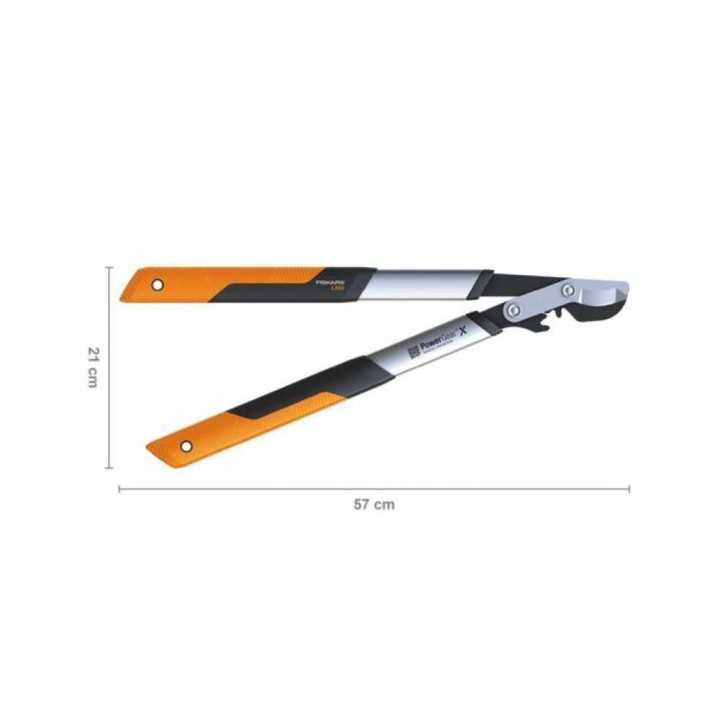Fiskars PowerGearTX LX92 ohileikkaavat oksasakset, 57 cm, 38 mm