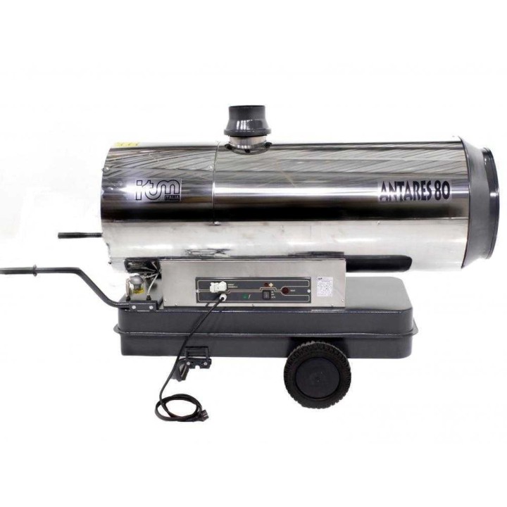 ITM ANTARES 80 INOX dieselkäyttöinen epäsuora kuumailmageneraattori, 80,6 kW
