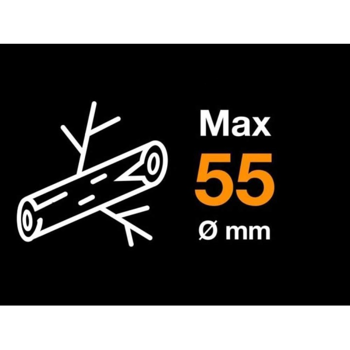 Fiskars PowerGearTX LX99 oksasakset, alasinleikkaus, 80 cm, 50 mm