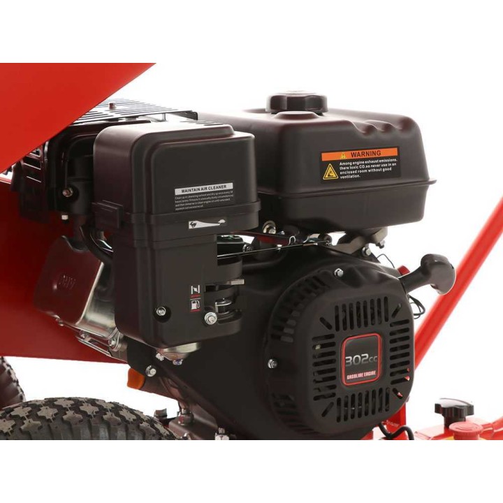 GTM GTS 900 G -biotrituratori, Loncin G300F, 10 HP
