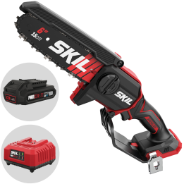 Skil 0512CA akkukäyttöinen oksasaha 20 V 15 cm akku ja laturi