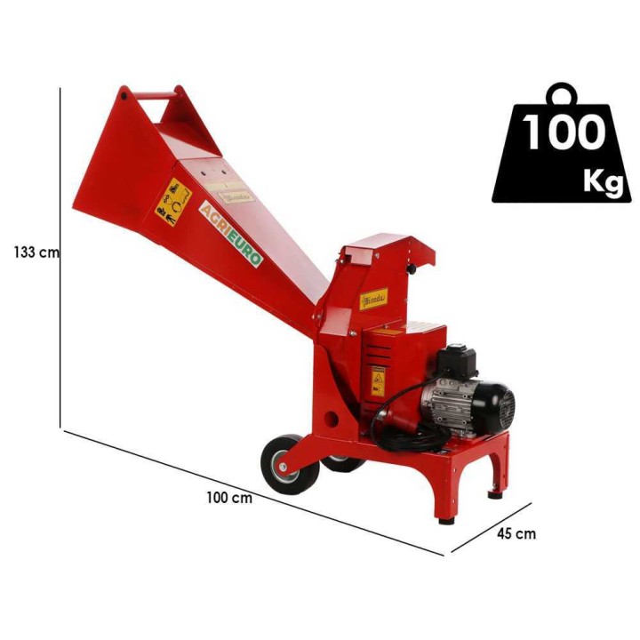 BIONDA kolmivaiheinen sähköbiokuivain, 3 000 W, 400 V