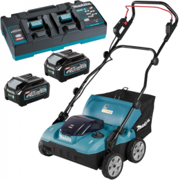 Makita UV001GM201 akkukäyttöinen rikkoilmastin 40 V 38 cm
