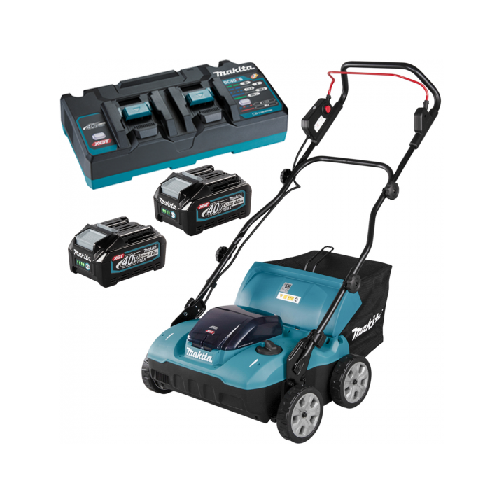 Makita UV001GM201 akkukäyttöinen rikkoilmastin 40 V 38 cm