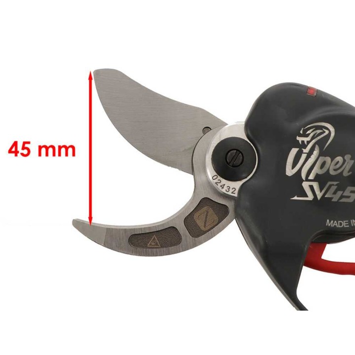 Zanon Viper SV 45 sähköoksasakset, 50,4 V, 3,2 Ah, 45 mm
