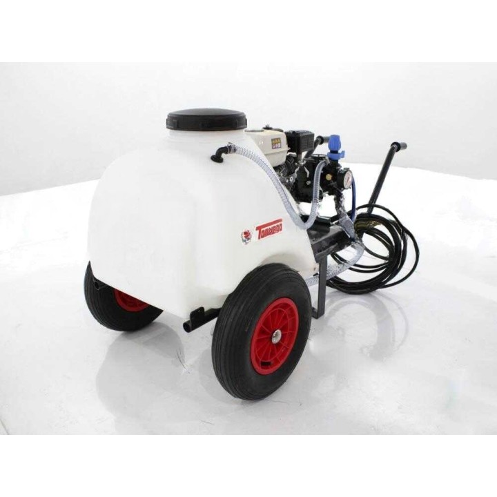 Comet MC 25 Honda GP160 -ruiskupumppu, 120 l säiliö ja vetokoukku