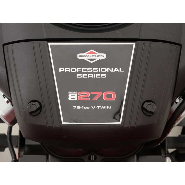 Snapper RTX122 ajoleikkuri, Briggs & Stratton 724 cm³, 122 cm, keruusäiliö ja silppuava leikkuu