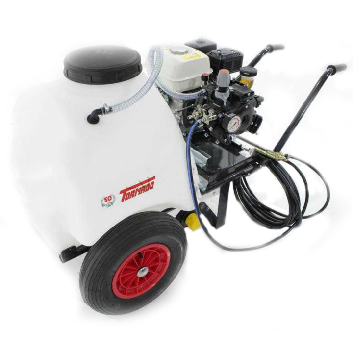 Comet APS 41 Honda GP160 ruiskutuspumppu kärryllä ja 120 l säiliöllä
