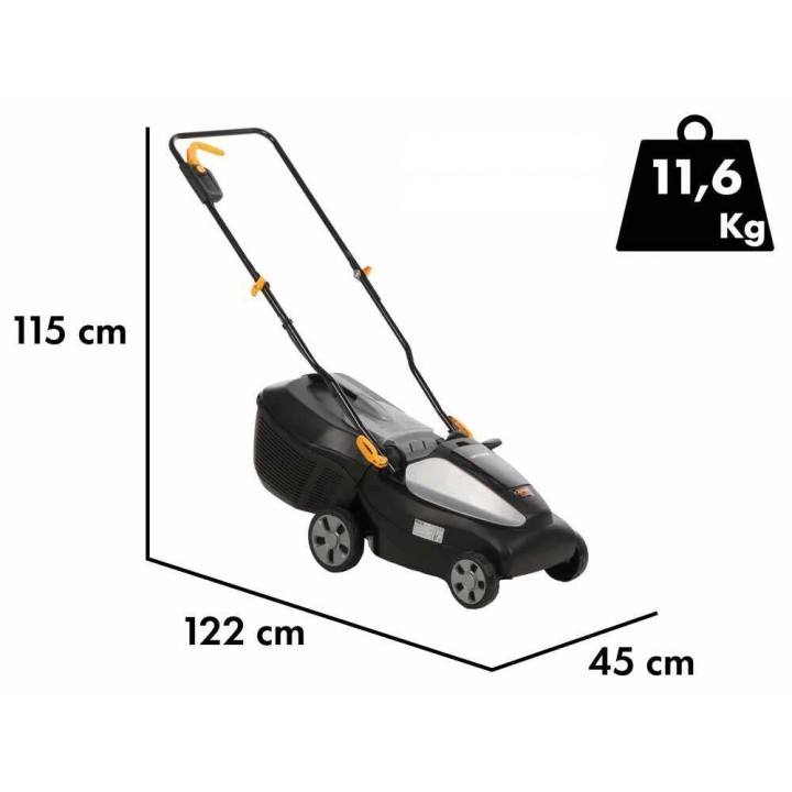 Alpina AL 3420 Li Kit akkuruohonleikkuri, 34 cm, 40 V, 2 × 2 Ah