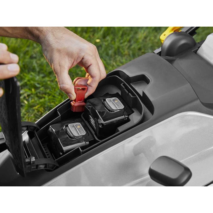 Alpina AL 3820 Li Kit akkuruohonleikkuri, 38 cm, 2 × 20 V, 4 Ah
