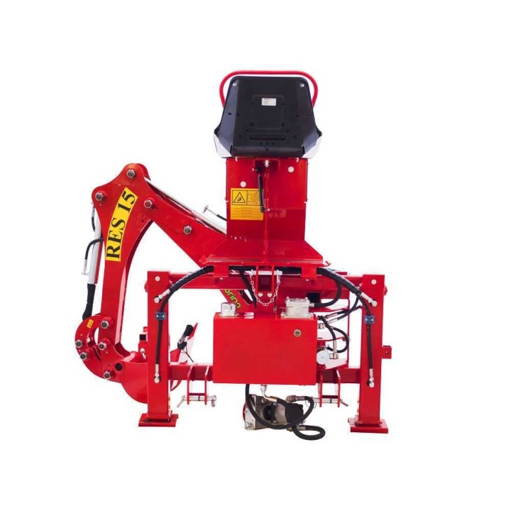RES15 traktorikäyttöinen takakaivuri, 15–70 HP, 60 cm sivuttaissiirto