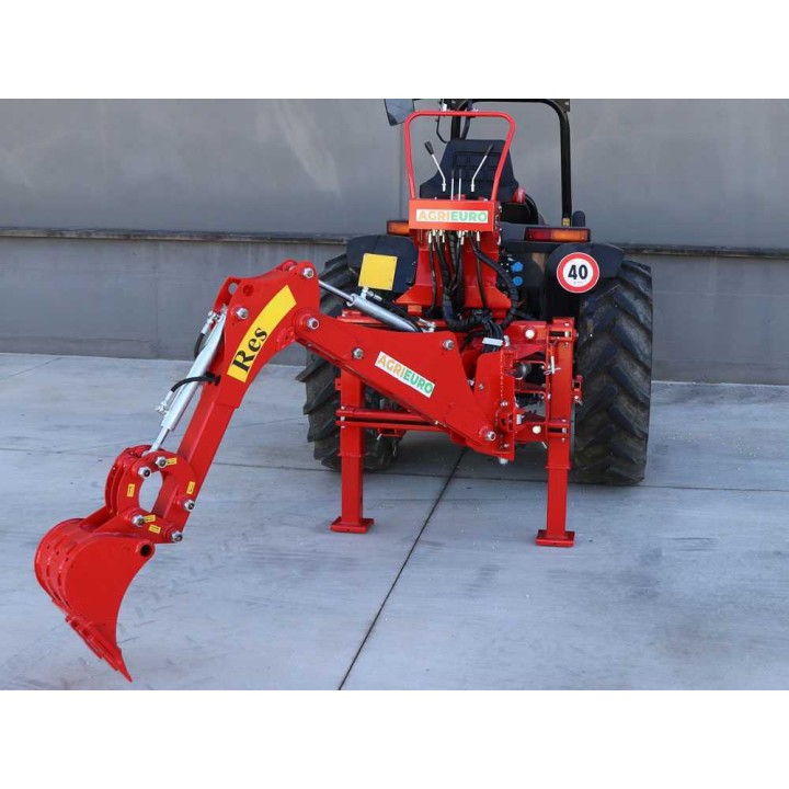 RES15 traktorikäyttöinen takakaivuri, 15–70 HP, 60 cm sivuttaissiirto