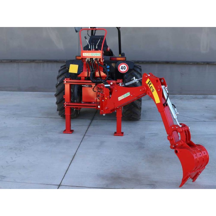 RES15 traktorikäyttöinen takakaivuri, 15–70 HP, 60 cm sivuttaissiirto
