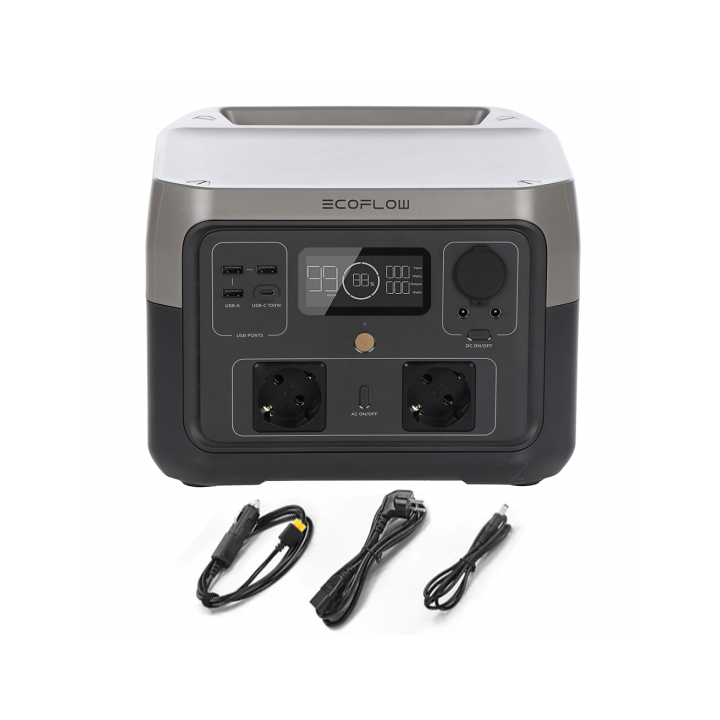 EcoFlow River 2 MAX kannettava virtalähde 500 W 512 Wh