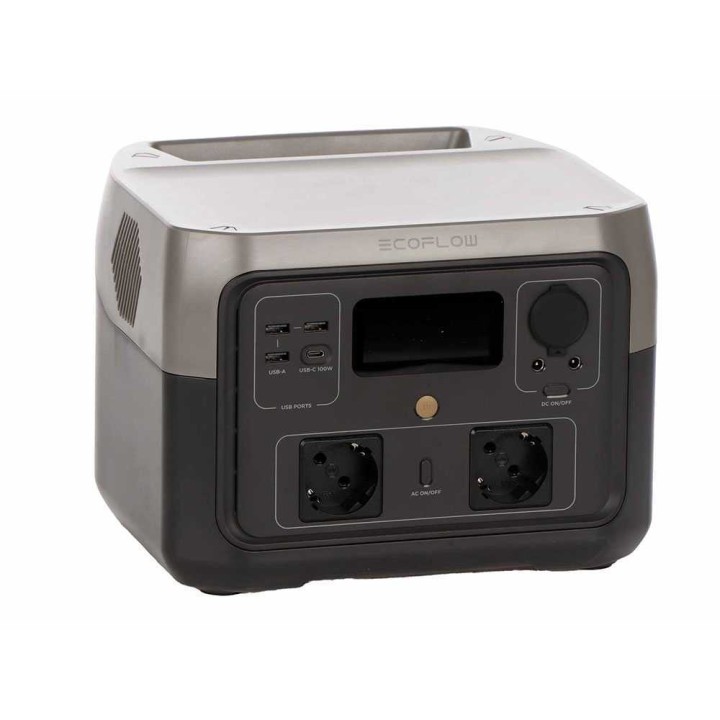 EcoFlow River 2 MAX kannettava virtalähde, 500 W, 512 Wh