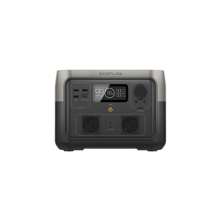 EcoFlow River 2 MAX kannettava virtalähde, 500 W, 512 Wh