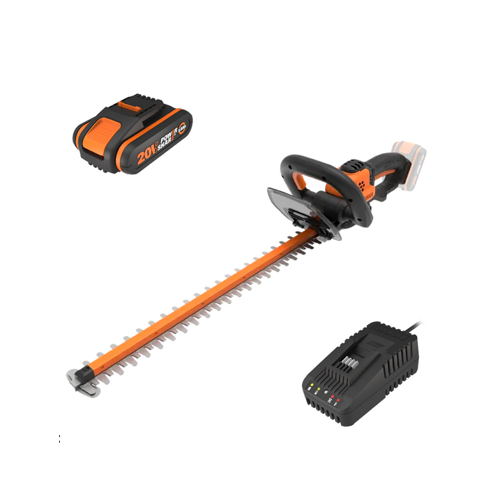 Worx WG264E akkukäyttöinen pensasleikkuri 20 V 56 cm 2 Ah