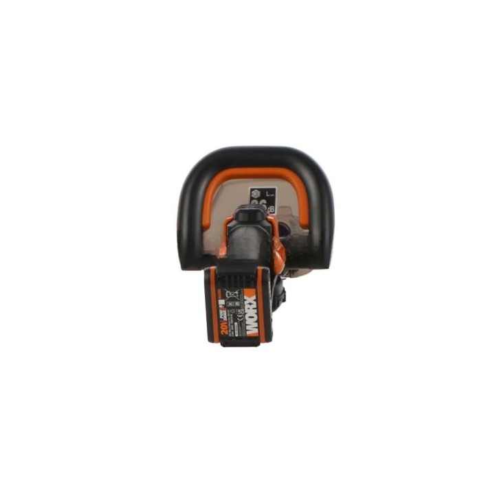 Worx WG264E akkukäyttöinen pensasleikkuri, 20 V, 56 cm, 2 Ah
