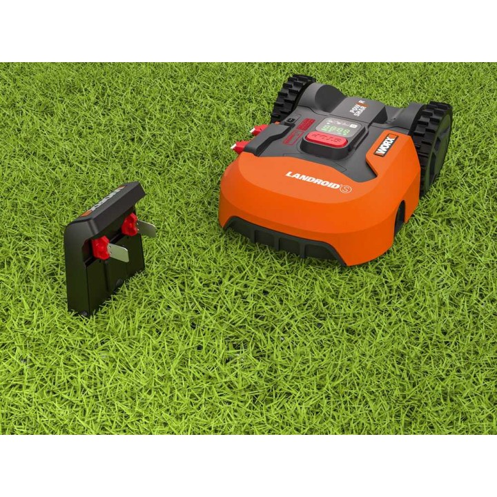 Worx Landroid S400 WR184E robottiruohonleikkuri, 400 m², 20 V, rajakaapeli